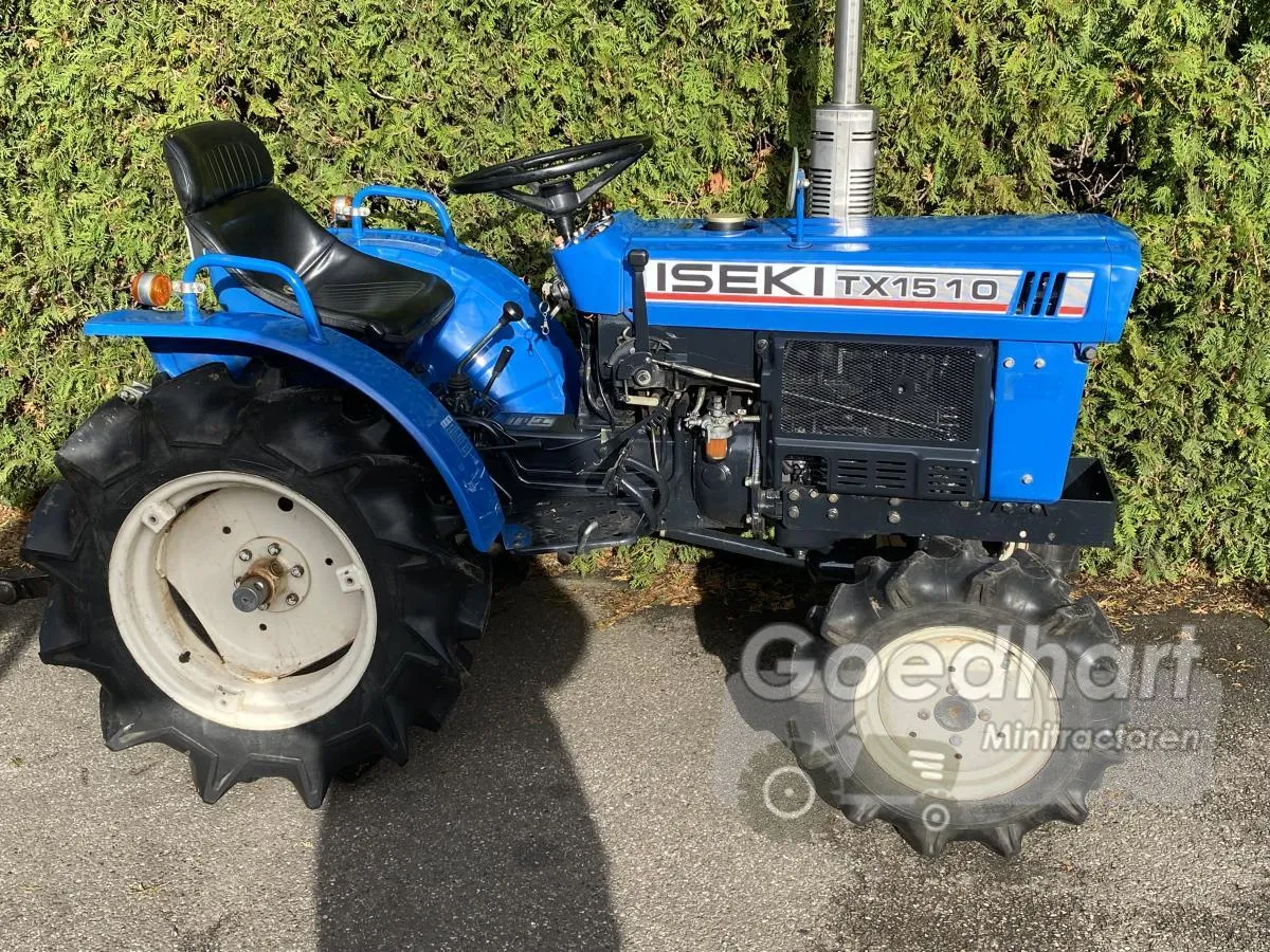 Mini tractor Iseki TX1510F met kenteken
