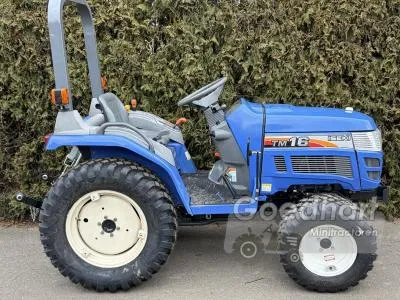 Mini tractor Iseki TM16 op Galaxi Pro banden
